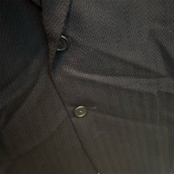 Louis Roth Men's Vintage Blue Blazer Size 50L Formal Two-Button - Picture 3 of 6